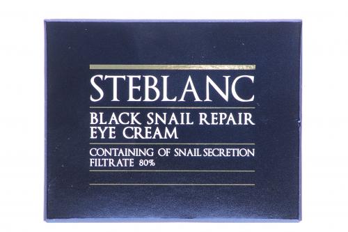 Крем для ухода за кожей вокруг глаз  восстанавливающий с муцином Черной улитки  30мл (Black snail), фото-2