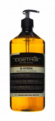 Ту Гет Хэйр Питательный шампунь для обезвоженных и тусклых волос 1000 мл (Togethair, N-Hydra), фото-2