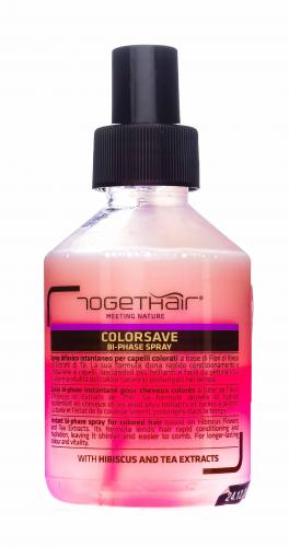 Ту Гет Хэйр Двухфазный спрей для защиты цвета окрашенных волос, 200 мл (Togethair, Colorsave)