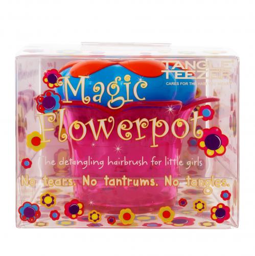 Тангл Тизер Детская расческа Magic Flowerpot Popping Purple (Фиолетовая) (Tangle Teezer, Tangle Teezer Magic Flowerpot), фото-2