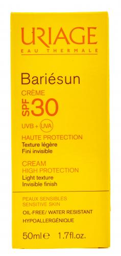 Урьяж Солнцезащитный водостойкий крем SPF30  Барьесан 50 мл (Uriage, Bariesun), фото-2