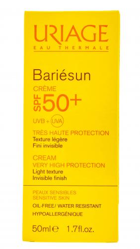 Урьяж Солнцезащитный крем SPF50+ Барьесан, 50 мл (Uriage, Bariesun), фото-3