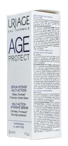 Урьяж Age Protect Многофункциональная интенсивная сыворотка, 30 мл (Uriage, Age Protect), фото-3