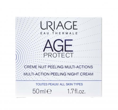 Урьяж Age Protect Многофункциональный ночной крем-пилинг, 50 мл (Uriage, Age Protect), фото-2