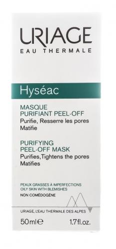 Урьяж Исеак Очищающая маска-пленка Peel-Off Mask, 50 мл (Uriage, Hyseac), фото-2