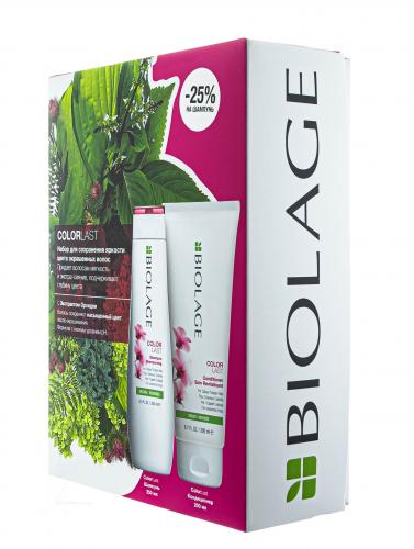 Матрикс Набор Biolage Colorlast для окрашенных волос (Шампунь Colorlast, 250 мл + Кондиционер Colorlast, 200 мл) (Matrix, Biolage, Colorlast), фото-3