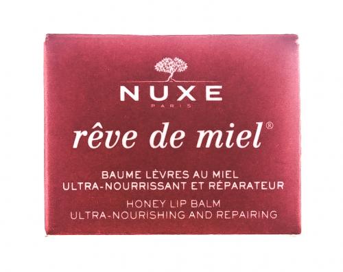 Нюкс Ультрапитательный восстанавливающий бальзам для губ с медом Honey Lip Balm Ultra-Nourishing and Repairing, 15 г (Nuxe, Reve De Miel), фото-2