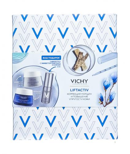 Виши Набор LiftActiv Supreme: Крем для нормальной и комбинированной кожи 50 мл + Ночной крем-уход 50 мл (Vichy, LiftActiv), фото-2
