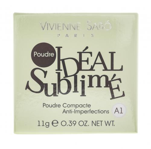 Вивьен Сабо Poudre compacte anti-imperfections  Компактная пудра против изъянов кожи, тон A1 (Vivienne Sabo, Лицо, Пудра), фото-2