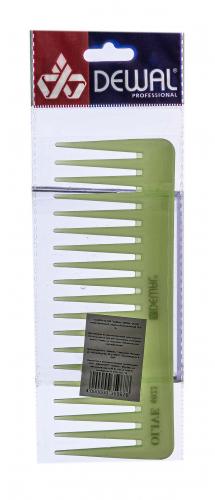 Деваль Про Гребень моделирующий, редкозубый, зеленый, 15,5 см (Dewal Pro, Расчески и брашинги), фото-2