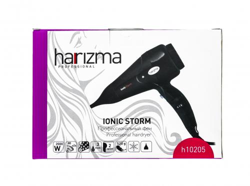Фен для волос &quot;Ionic Storm Harizma&quot; черный, 1 шт (Фены профессиональные), фото-2