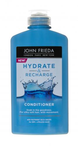 Джон Фрида Увлажняющий кондиционер для сухих, ослабленных и поврежденных волос, 250 мл (John Frieda, Hydrate & Recharge), фото-11