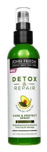 Джон Фрида Несмываемый спрей для укрепления волос с термозащитой Care &amp; Protect Spray, 200 мл (John Frieda, Detox & Repair), фото-13