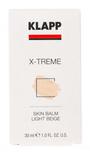Клапп Тональный бальзам X-treme Skin BALM Light Beige, светлый беж, 30 мл (Klapp, X-treme), фото-2