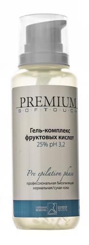 Премиум Гель-комплекс фруктовых кислот 25%, 200 мл (Premium, Softouch), фото-2