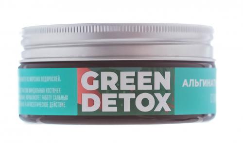 Альгинатная маска Green Detox с комплексом черноморских водорослей Стопакне, 60 г (Дом природы, )
