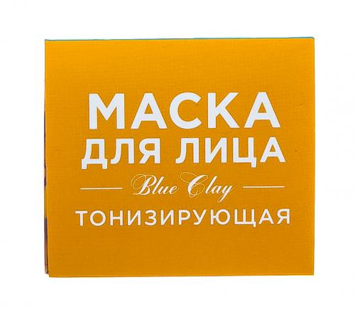 Маска тонизирующая для нормальной и комбинированной кожи на основе бело-голубой глины, 30 г*10шт (), фото-2