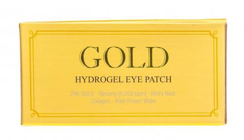 Петитфи Патчи для глаз гидрогелевые с золотом Gold Hydrogel Eye Patch, 60 шт х 1,4 г (Petitfee, Eye Patch), фото-2