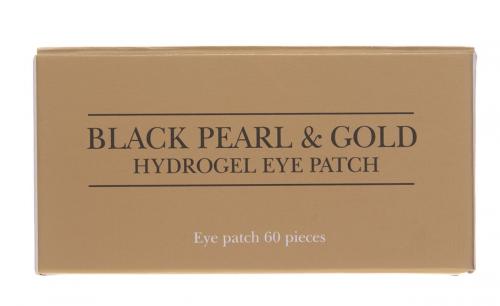 Патчи для глаз с черным жемчугом и золотом Black Pearl &amp; Gold Eye Patch, 60 шт х 1,4 г (Eye Patch), фото-7