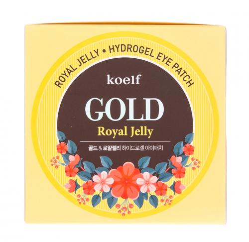 Патчи для глаз гидрогелевые с маточным молочком Koelf Gold &amp; Royal Jelly Eye Patch, 60*1,4 г (Eye Patch)