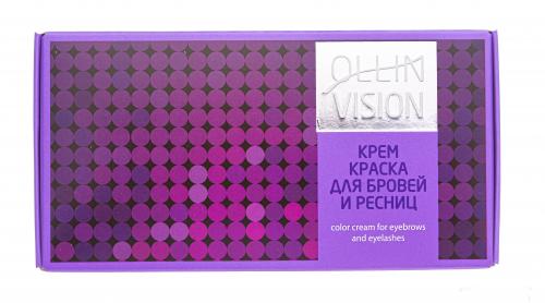 Оллин Набор &quot;Vision Set black (черный)&quot; (крем-краска для бровей и ресниц, 20 мл) (Ollin Professional, Окрашивание волос, Vision), фото-3