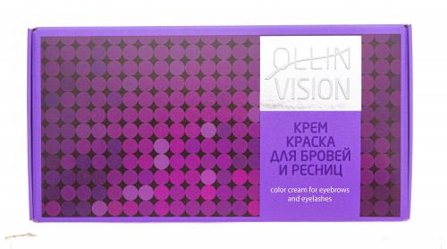 Оллин Набор &quot;Vision SetT brown (коричневый)&quot; (крем-краска для бровей и ресниц, 20 мл) (Ollin Professional, Окрашивание волос, Vision), фото-3