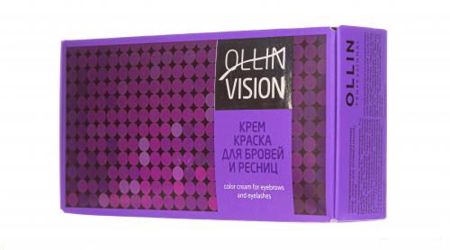 Оллин Набор &quot;Vision Set graphite (графит)&quot; (крем-краска для бровей и ресниц, 20 мл) (Ollin Professional, Окрашивание волос, Vision), фото-4