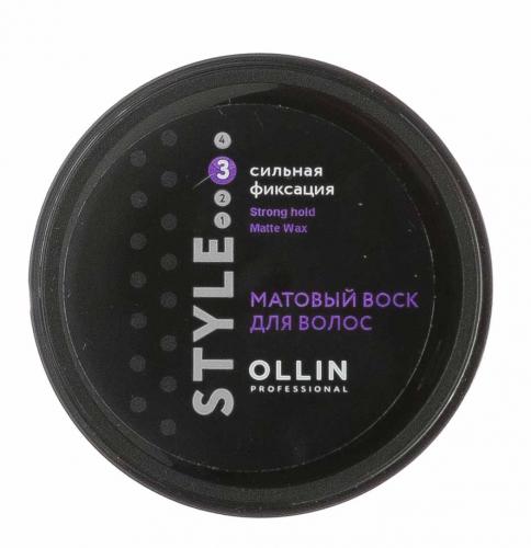 Оллин Матовый воск для волос сильной фиксации, 50 г (Ollin Professional, Style), фото-2