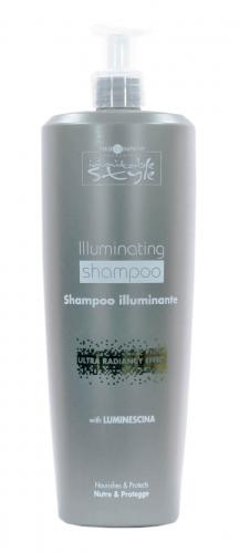 Хэир Компани Профешнл Inimitable Style Illuminating Shampoo Шампунь, придающий блеск, 1000 мл (Hair Company Professional, Inimitable Style), фото-2