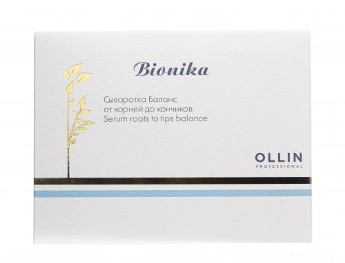 Оллин Сыворотка &quot;Баланс от корней до кончиков&quot; Roots To Tips Balance Serum, 10х15 мл (Ollin Professional, Уход за волосами, BioNika), фото-3