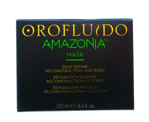 Восстанавливающая маска для ослабленных и поврежденных волос Amazonia OF Mask, 250 мл (Amazonia), фото-2