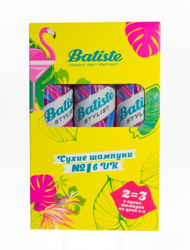 Батист Набор Batiste XXL Volume spray 200 мл х 3 шт. (Batiste, Наборы), фото-2
