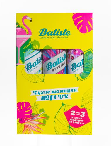 Батист Набор Batiste XXL Volume spray 200 мл + Original 200 мл + Sweetie 200 мл (Batiste, Наборы), фото-2