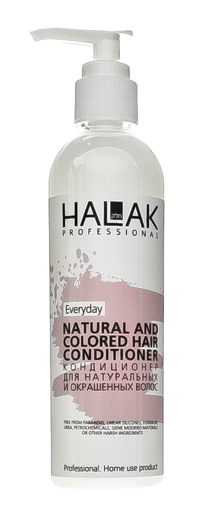 

Halak Professional Кондиционер для натуральных и окрашенных волос, 250 мл (Halak Professional, Everyday Natural And Colored Hair)