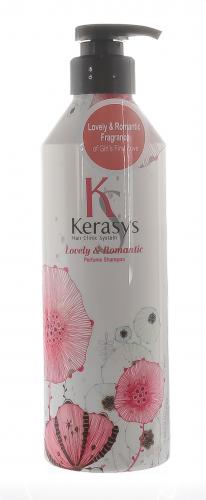 Керасис Шампунь для волос Lovely &amp; Romantic, 600 мл (Kerasys, Perfumed Line, Романтик), фото-2