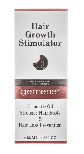 Масло для корней волос против выпадения Стимулятор роста, 55 мл (Gemene, Волосы), фото-3