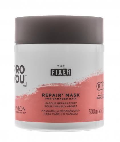 Ревлон Профессионал Восстанавливающая маска для поврежденных волос Repair, 500 мл (Revlon Professional, Pro You, Fixer), фото-2