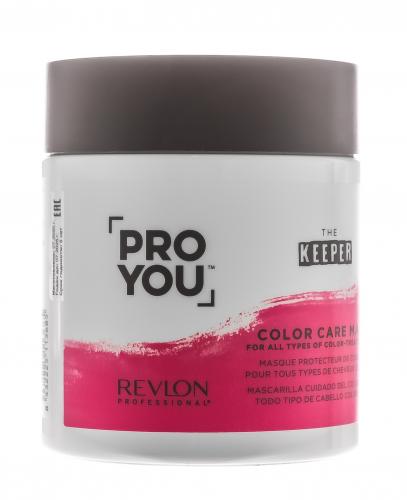 Ревлон Профессионал Маска защита цвета для всех типов окрашенных волос Color Care, 500 мл (Revlon Professional, Pro You, Keeper), фото-2