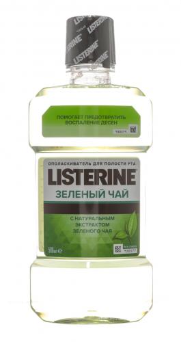 Листерин Ополаскиватель для полости рта «Зеленый чай», 500 мл (Listerine, Ополаскиватели), фото-2