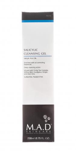 Очищающий гель с 2% салициловой кислотой, 200 мл (Acne), фото-2