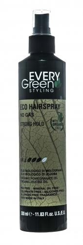 Диксон Экологический лак-спрей без газа сильной фиксации Eco Hair Spray No Gas Strong Hold, 300 мл (Dikson, EveryGreen, Styling), фото-2