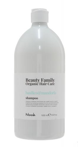 Нук Шампунь для сухих и тусклых волос Basilico&amp;Mandorla, 1000 мл (Nook, Beauty Family)