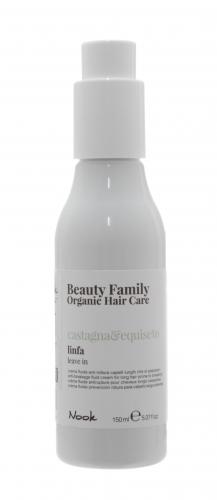 Нук Укрепляющий жидкий крем-флюид для ломких и секущихся волос Linfa Castagna&amp;Equiseto, 150 мл (Nook, Beauty Family)
