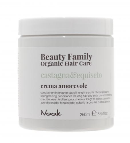 Нук Крем-кондиционер для ломких и секущихся волос Crema Amorevole Castagna&amp;Equiseto, 250 мл (Nook, Beauty Family)
