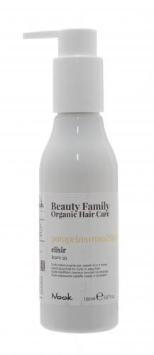 Нук Восстанавливающий флюид для кудрявых или волнистых волос Elisir Pompelmo Rosa&amp;Kiwi, 150 мл (Nook, Beauty Family)