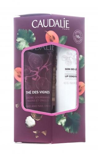 Подарочный набор Идеальный дуэт «The des Vignes» (Крем для рук и ногтей, 30 мл + Гигиеническая помада, 4,5 гр), 1 шт. (The des Vignes), фото-2