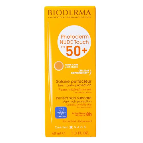 Биодерма Фотодерм Cолнцезащитный флюид с тоном SPF 50+, светлый оттенок, 40 мл (Bioderma, Photoderm), фото-4