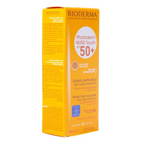 Биодерма Фотодерм Cолнцезащитный флюид с тоном SPF 50+, светлый оттенок, 40 мл (Bioderma, Photoderm), фото-5