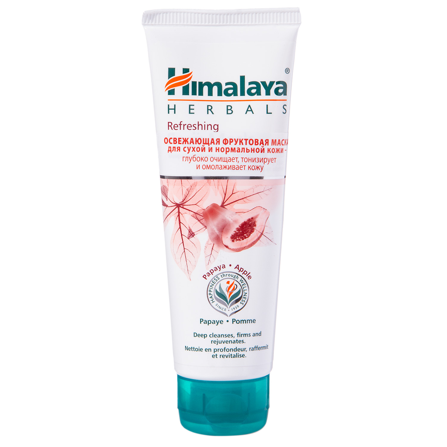 

Himalaya Herbals Освежающая фруктовая маска, 75 мл (Himalaya Herbals, Уход за лицом)