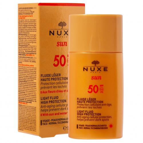 Нюкс Солнцезащитная эмульсия для лица SРF 50, 50 мл (Nuxe, Nuxe Sun)